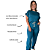 Pijama meia estação Kelly t-shirt e calça em viscolycra Azul - Imagem 4