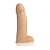 Prótese Realista em Cyber Skin com escroto 19cmx4cm CYB0477A - Imagem 2