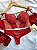 Conjunto Lingerie Vermelho Rebeca - Imagem 2
