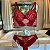 Conjunto Lingerie Vermelho Rebeca - Imagem 2
