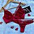 Conjunto Lingerie Priscila Vermelho - Imagem 1