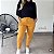 Pijama Meia Estação Feminino Blusa Tricôzinho e calça em moletinho - Imagem 2