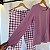 Pijama de Inverno Feminino Manga Longa Lilás - Imagem 3