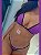 Conjunto Biquini Fita Roxo com bojo - Imagem 1
