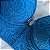 Sutiã com bojo cropped em renda Azul Luxo - Imagem 2