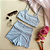 Conjunto Canelado Top e Short Azul - Imagem 1