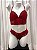 Conjunto Lingerie Daniella Cropped Reforçado com base de espuma e calcinha fio duplo - Imagem 1