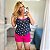Pijama Baby Doll Vaquinha Azul e Pink - Imagem 2