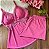 Pijama Short Doll Margarida com bojo Confort Rosa - Imagem 1