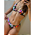 Conjunto Biquíni Floral Cortininha com bojo - Imagem 3