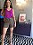 Baby doll Sintonia de alcinha e short com estampa - Imagem 8
