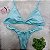 Conjunto Biquíni Iracema Azul Regulagem - Imagem 1