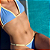 Conjunto Biquíni Bahamas Marquinha azul com Amarelo - Imagem 5