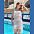 Saída Vestido Mohana Tricot Branca - Imagem 4