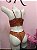 Conjunto Lingerie Desejada com Bojo e Calcinha Fio Duplo em Renda Terracota - Imagem 2