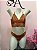 Conjunto Lingerie Desejada com Bojo e Calcinha Fio Duplo em Renda Terracota - Imagem 3