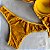 Conjunto Lingerie Confort Basic Mostarda - Imagem 3