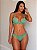 Conjunto Lingerie Elegance Comfry Verde Microfibra - Imagem 1