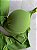 Conjunto Lingerie Elegance Comfry Verde Microfibra - Imagem 5