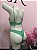 Conjunto Lingerie Elegance Comfry com Bojo e Calcinha Fio Duplo Verde Agua - Imagem 2