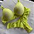 Conjunto Lingerie Rendada Verde Claro neon - Imagem 4