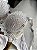 Conjunto Lingerie Sofisticado com renda e bordado Branco - Imagem 3