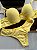 Conjunto Lingerie Elegance Comfry Amarelo - Imagem 4
