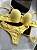 Conjunto Lingerie Elegance Comfry Amarelo - Imagem 3
