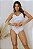 Conjunto Lingerie Beatrice Comfry em renda Branco - Imagem 2