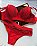 Conjunto Lingerie Essência Sutiã com Bojo e Aro Vermelho - Imagem 2