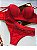 Conjunto Lingerie Essência Sutiã com Bojo e Aro Vermelho - Imagem 4