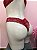 Conjunto Lingerie luxe com Bojo e Calcinha Fio Duplo em renda Vermelho - Imagem 2