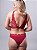 Conjunto Lingerie Fever em renda Vermelho - Imagem 2