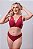 Conjunto Lingerie Fever em renda Vermelho - Imagem 2
