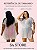 Saída de Praia Maré Tricot Fenda Letral Branca Plus Size - Imagem 6
