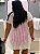 Saída de Praia Maré Tricot Fenda Letral Branca Plus Size - Imagem 1