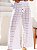 Saída de Praia Caribe Calça Tricot Branca - Imagem 1