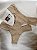Calcinha Candy Comfy Avulsa fio duplo Creme - Imagem 1