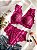 Conjunto Lingerie Rosemary Pink Rendado - Imagem 1