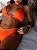 Conjunto Biquini Cortininha Orange fio duplo - Imagem 18