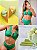 Conjunto Biquini Limão Hot Pant - Imagem 3