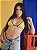 Conjunto Biquini Brasil Fita Cortininha Amarelo com Verde - Imagem 9