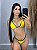 Conjunto Biquini Brasil Fita Cortininha Amarelo com Verde - Imagem 6