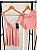 Short Doll Princesa em Renda Rosa com bojo - Imagem 1