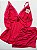 Baby Doll Denise com Detalhes em Renda Vermelho Luxo - Imagem 2