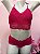 Conjunto Lingerie Desejada com Bojo e Calcinha Fio Duplo em Renda Pink - Imagem 3