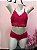 Conjunto Lingerie Desejada com Bojo e Calcinha Fio Duplo em Renda Pink - Imagem 1