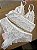 Conjunto Lingerie Amora em renda Branco - Imagem 7
