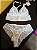 Conjunto Lingerie Amora em renda Branco - Imagem 3