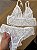 Conjunto Lingerie Amora em renda Branco - Imagem 6